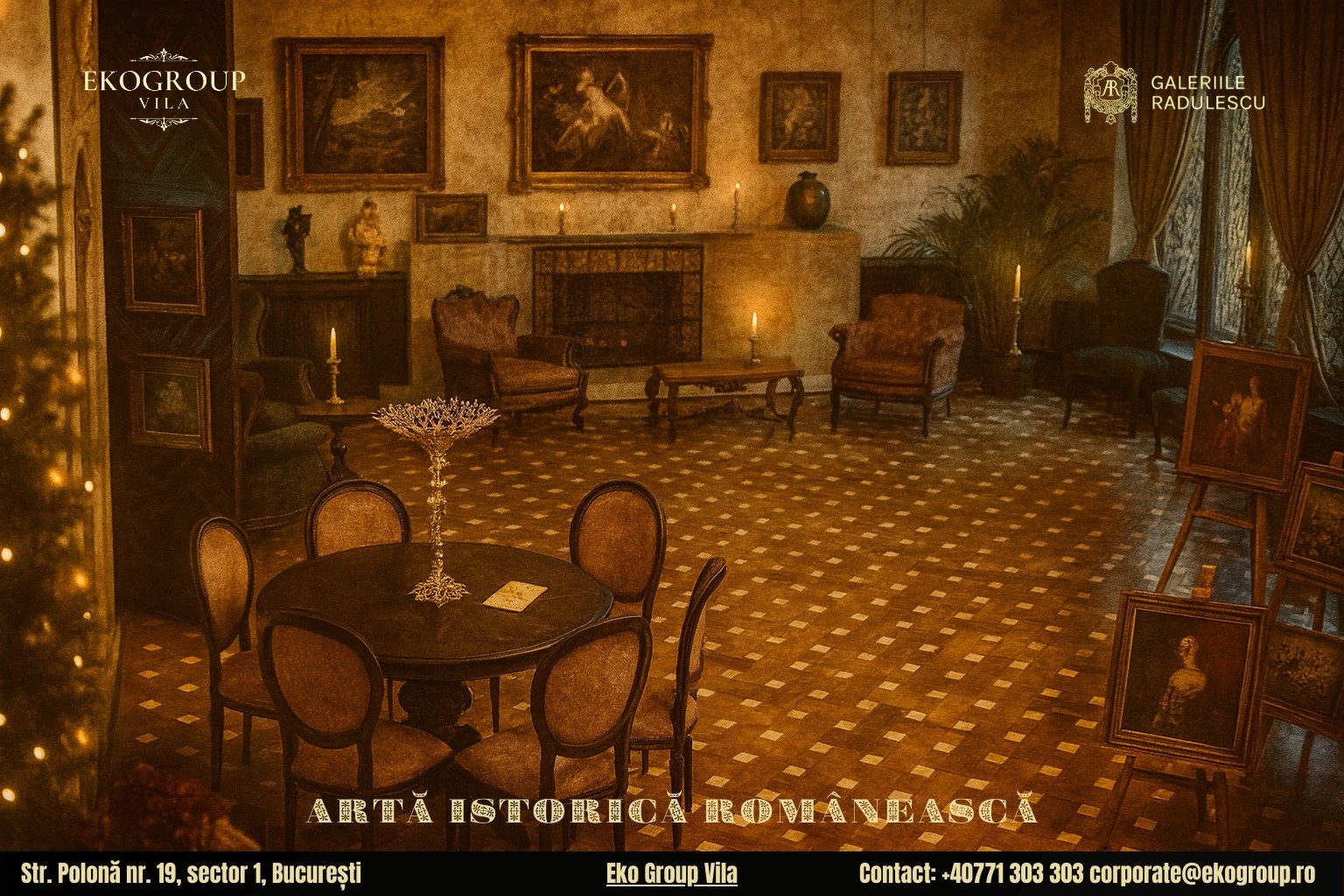 Povestea Crăciunului: O Călătorie în Farmecul Anilor ’30 la Eko Group Vila