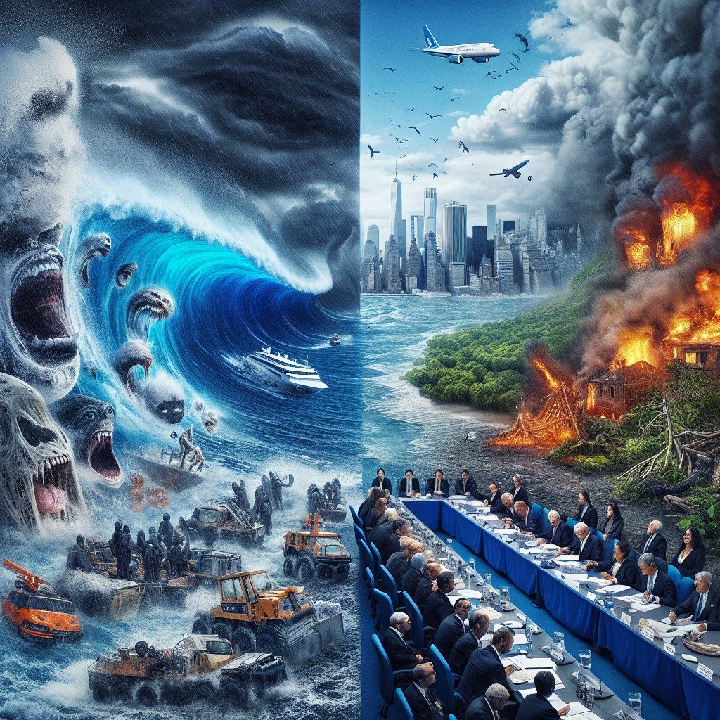 Crizele climatice văzute prin filtrul știrilor și al reacțiilor guvernamentale